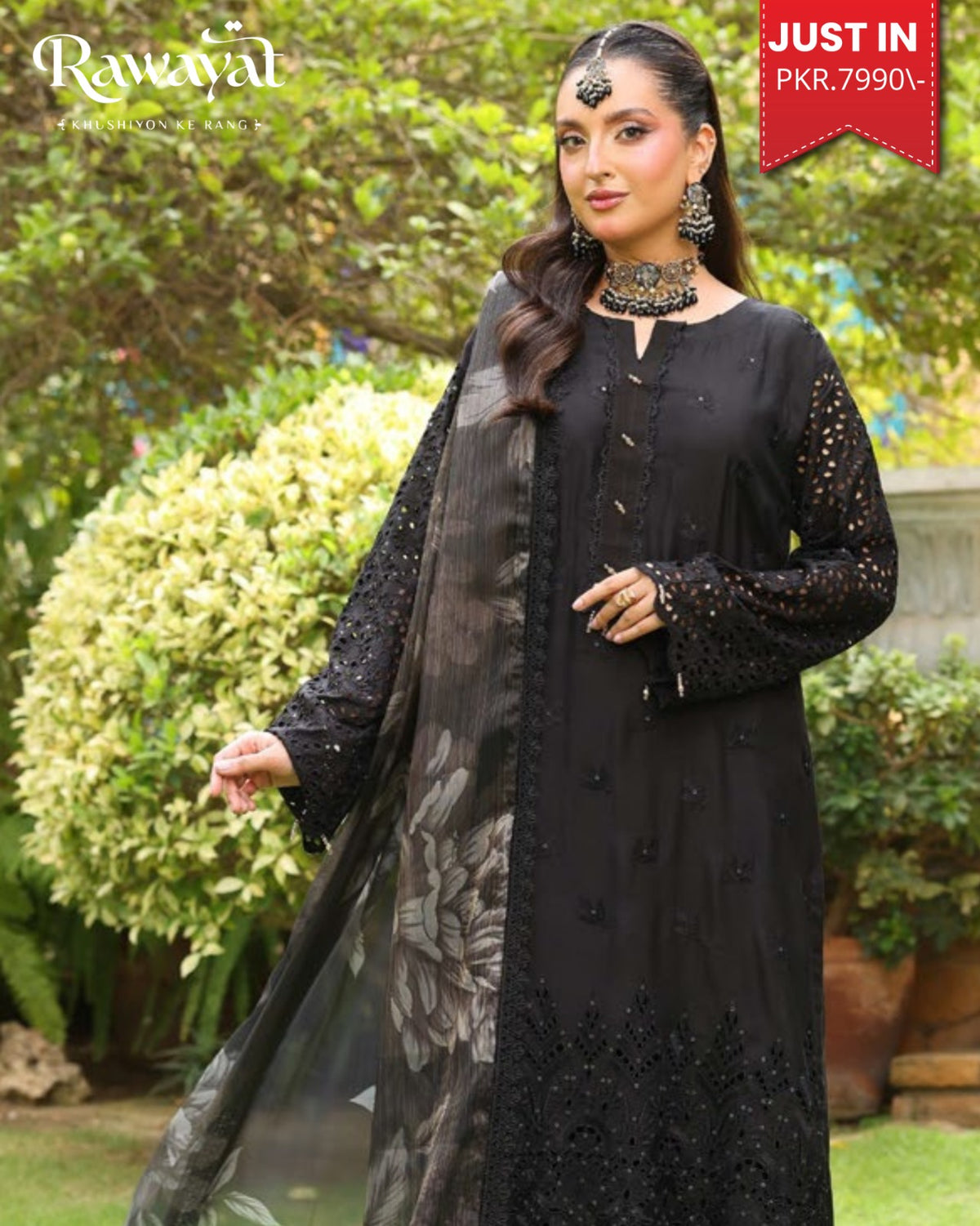 RAWAYAT LACE KARI LK-10083