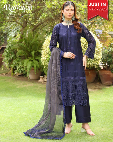 RAWAYAT LACE KARI LK-10085