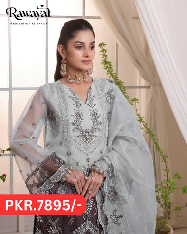 RAWAYAT UNSTITCHED SQ-1112